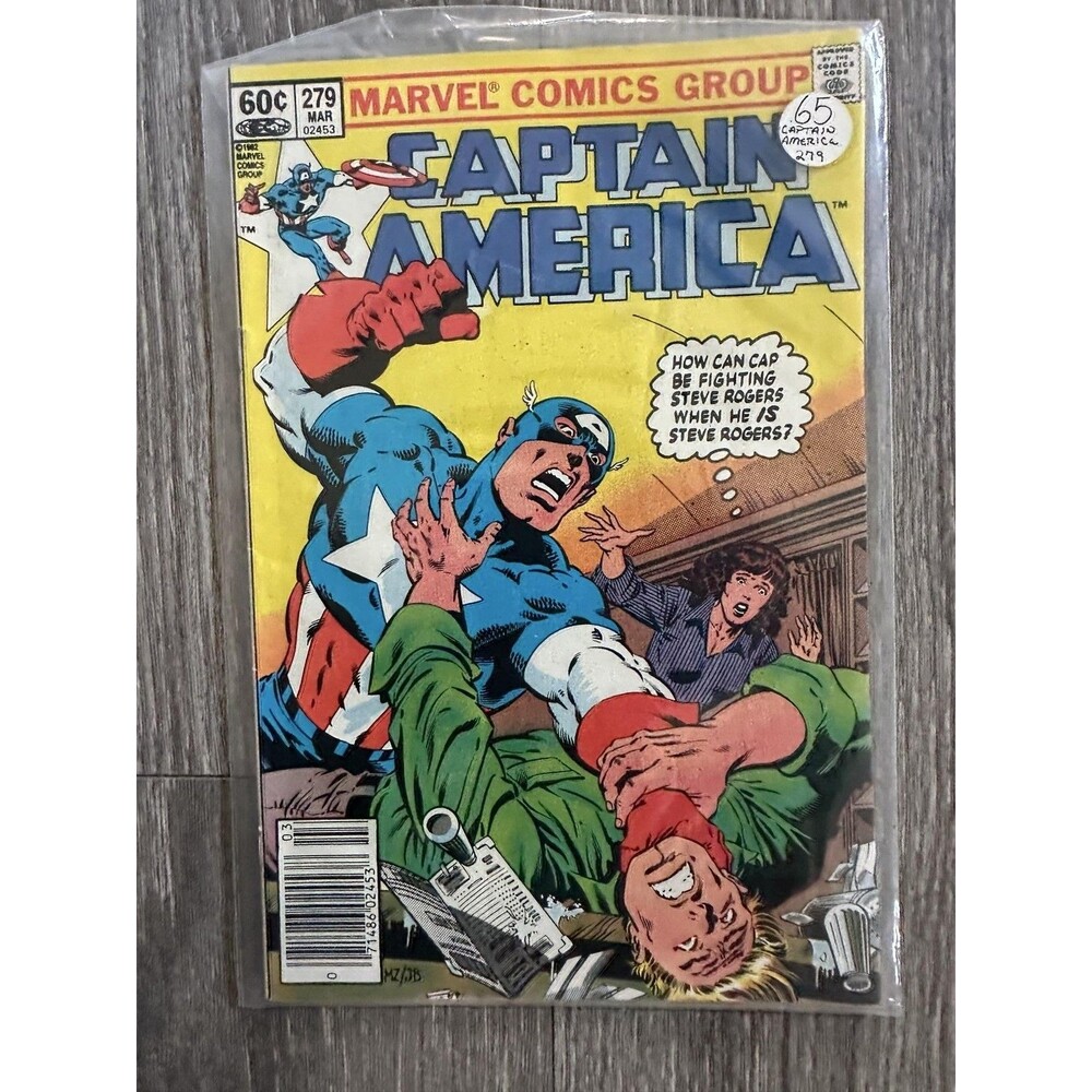 Massive Comics Group Captain America #279 Single Issue Comic Bronze Age Color